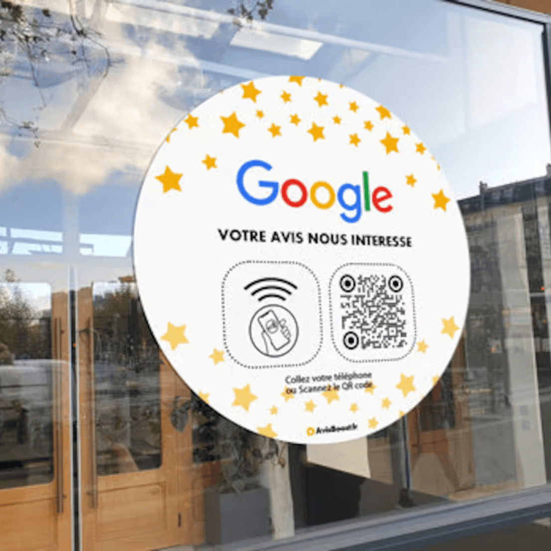 NFC Sticker Google Review